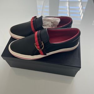 Brand New never worn Ralph Lauren Slip on Boat shoe Sneaker.